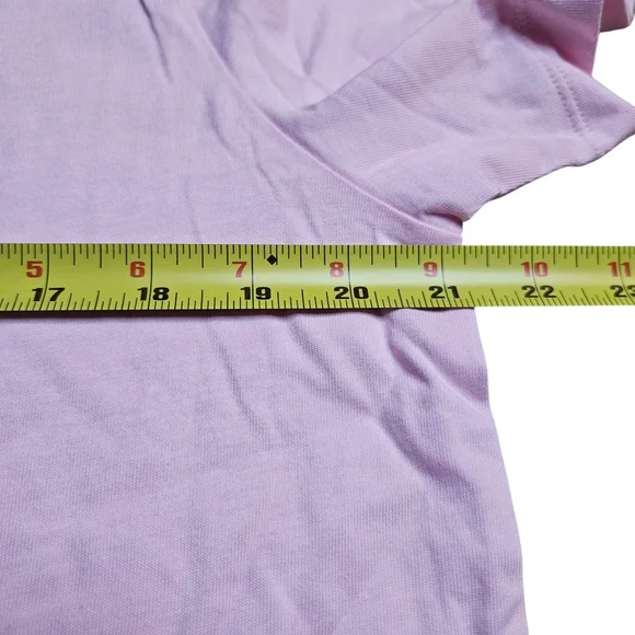 Lands’ End Large Light Pink Crewneck Short Sleeve T-Shirt - Picture 6 of 9